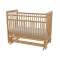 Детская кроватка Бамбини 05 с универсальным маятником - браун