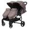 Прогулочная коляска для двойни Rant Beplane - broun