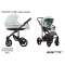 Детская коляска Bebetto Magnum Lux 2 в 1 - 02 CZM