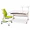 Парта-трансформер Rifforma Set 100 с креслом и полкой - зеленый