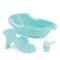 АЛЬТЕРНАТИВА Набор для купания детский (ванна+горка+ковш) - голубой