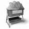 Приставная кроватка-колыбель Bubago Elva - серый