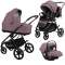 Детская коляска BubaGo Niveta 3 в 1 - лиловый