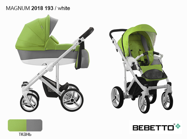 Детская универсальная коляска Bebetto Magnum - 193 BIA