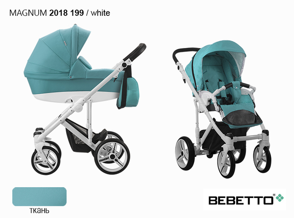 Детская универсальная коляска Bebetto Magnum - 199 BIA