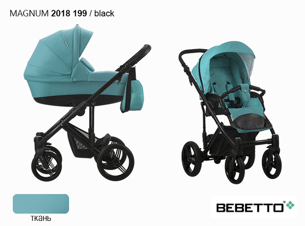 Детская универсальная коляска Bebetto Magnum - 199 CZA