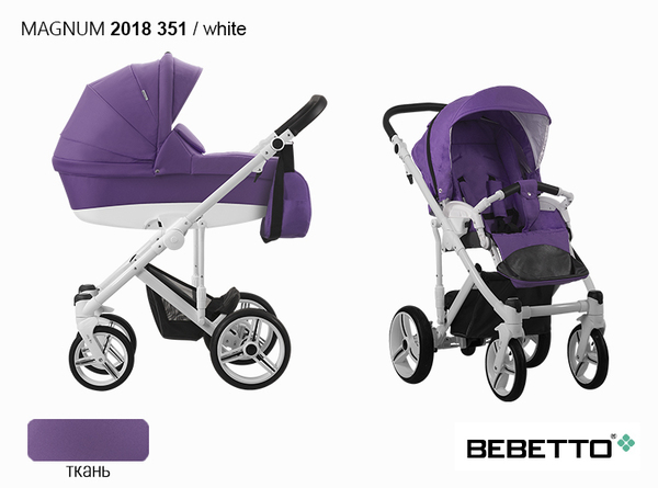 Детская универсальная коляска Bebetto Magnum - 351 BIA