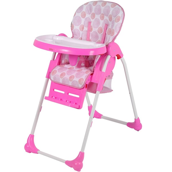 Стульчик для кормления Selby BH-435 - розовый
