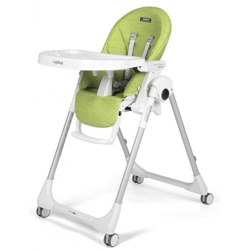 Детский стульчик для кормления Peg-Perego Prima Pappa Follow me - wonder green