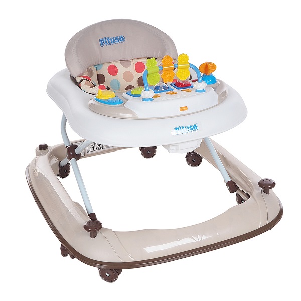 Ходунки Pituso АВС Буковки - бежевый