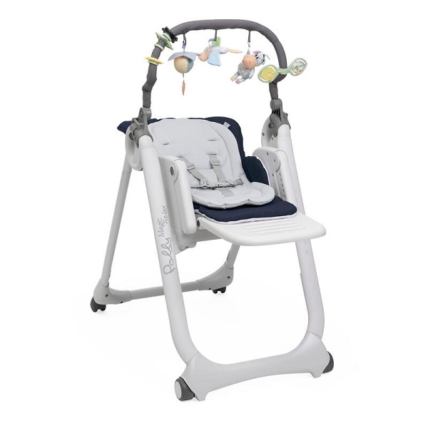 Стульчик для кормления Chicco Polly Magic Relax - blue pasion