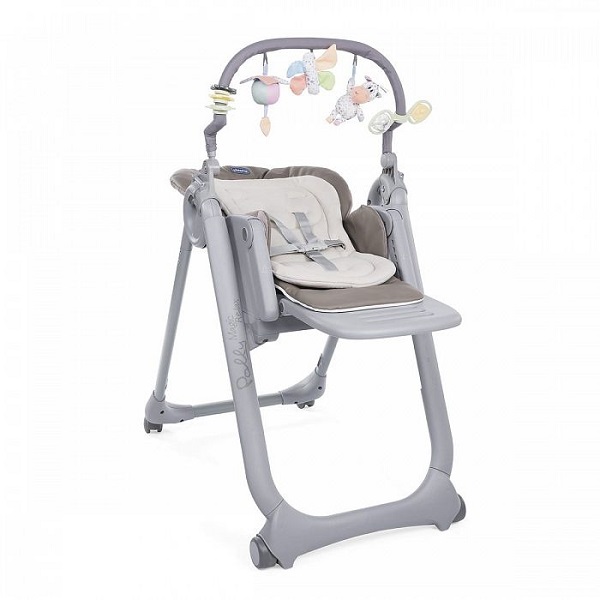 Стульчик для кормления Chicco Polly Magic Relax - cocoa