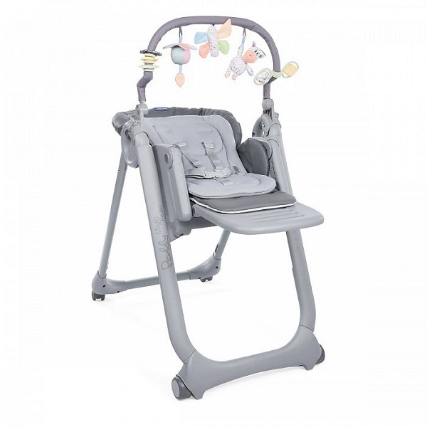 Стульчик для кормления Chicco Polly Magic Relax - antracite