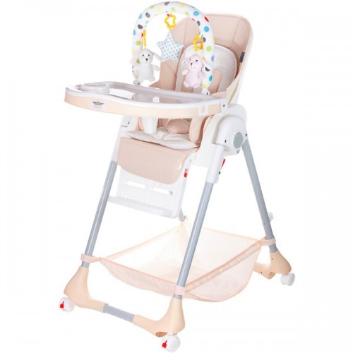 Стульчик для кормления Martin Noir Nula Lux - beige marble