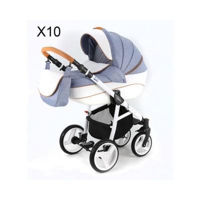 Детская коляска Adamex Avanti Delux 2 в 1 - X10