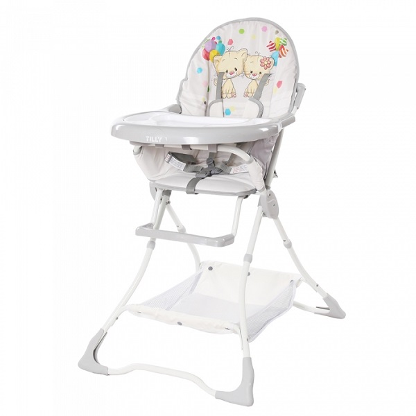 Стульчик для кормления Carrello Buddy - grey cats
