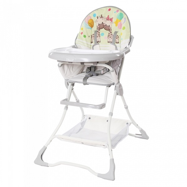 Стульчик для кормления Carrello Buddy - green girraffes