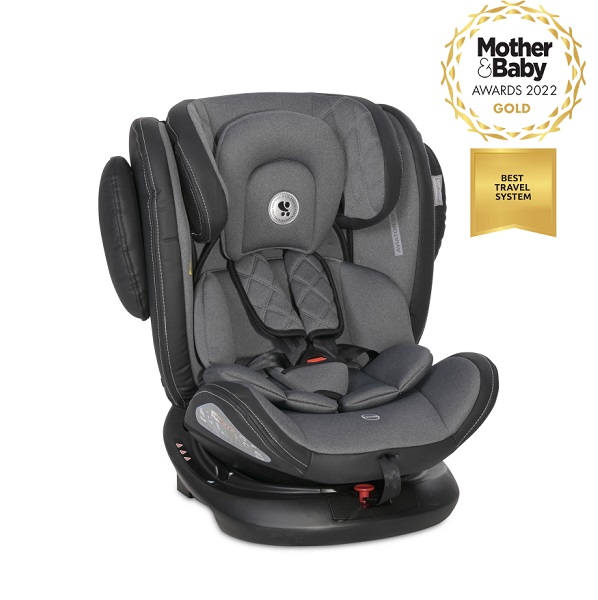 Автокресло Lorelli Aviator SPS ISOFIX - black dark grey 2023