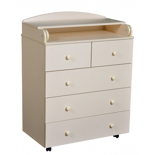 Комод пеленальный Ray Milan 805 ЛДСП - слоновая кость