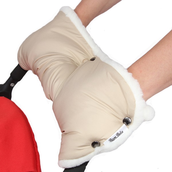 Муфта для рук к коляске Bambola лайт - бежевый