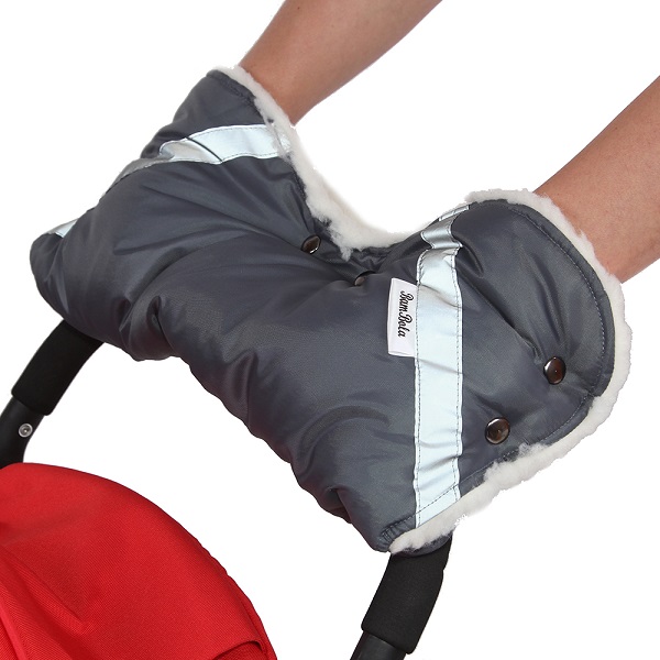 Муфта для рук к коляске Bambola - серый