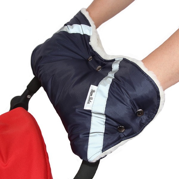 Муфта для рук к коляске Bambola - синий