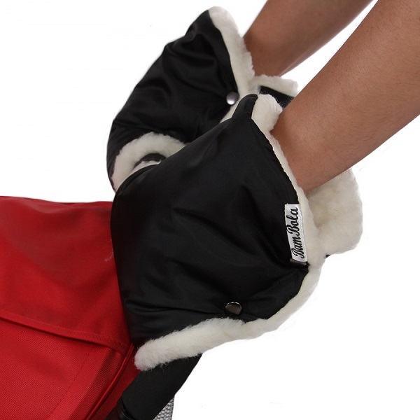 Муфта-варежки для рук к коляске Bambola лайт - черный