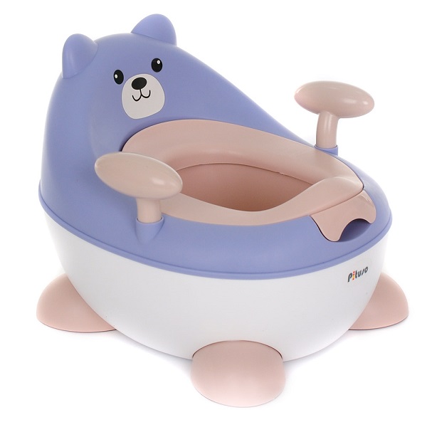 Горшок Pituso Мишутка - голубой