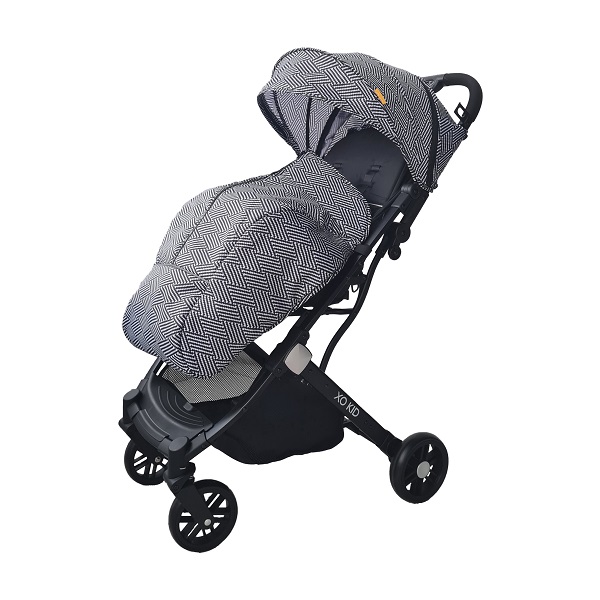Прогулочная коляска XO-kid Ride - white stripes