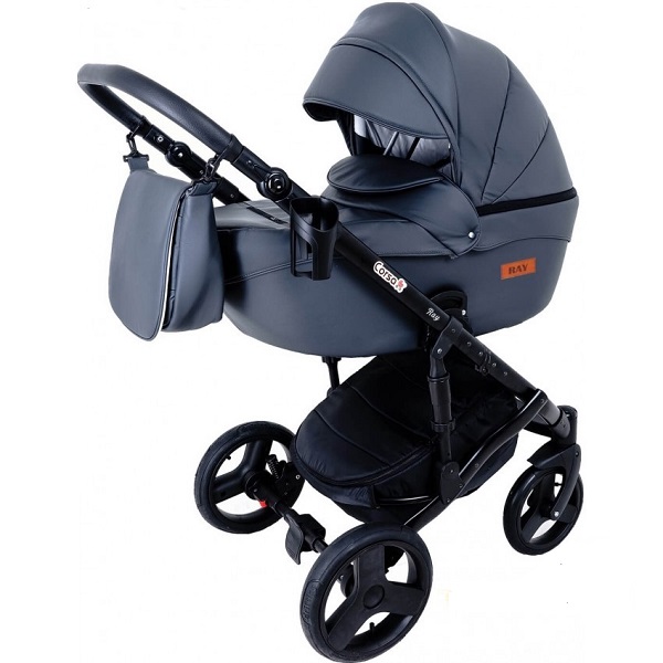 Детская коляска Ray Corsa Ecco 2 в 1 - 21 темносерый