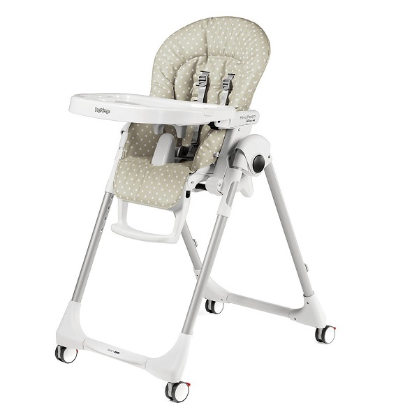 Стульчик для кормления Peg Perego Pr.Pappa Follow me /коллекция ПВХ/ - babydot beige