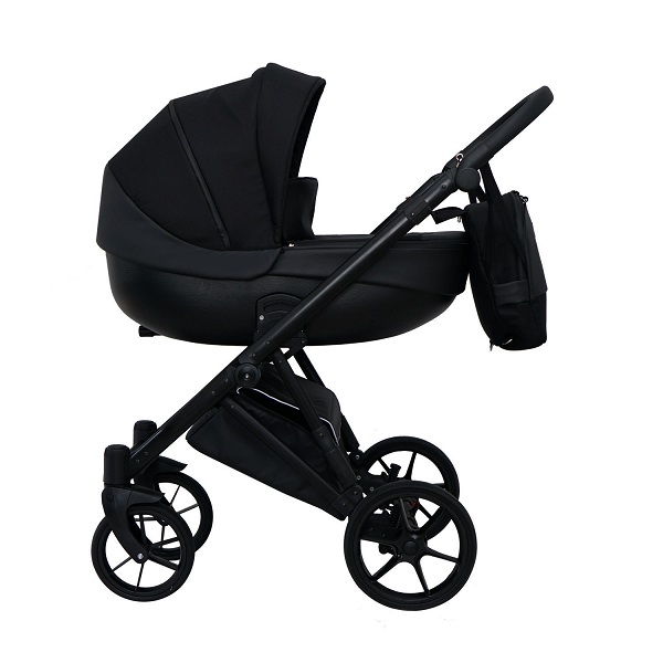 Детская коляска Ray Victoria New 2 в 1 - 02 черная ткань