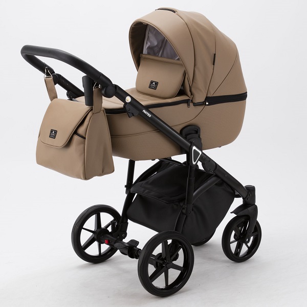 Детская коляска Adamex Mateo 100% skora 2 в 1 - SA-27