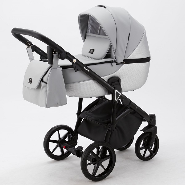 Детская коляска Adamex Mateo 100% skora 2 в 1 - SD-5