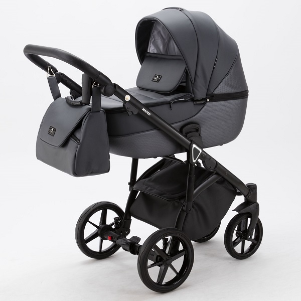 Детская коляска Adamex Mateo 100% skora 2 в 1 - SD-6