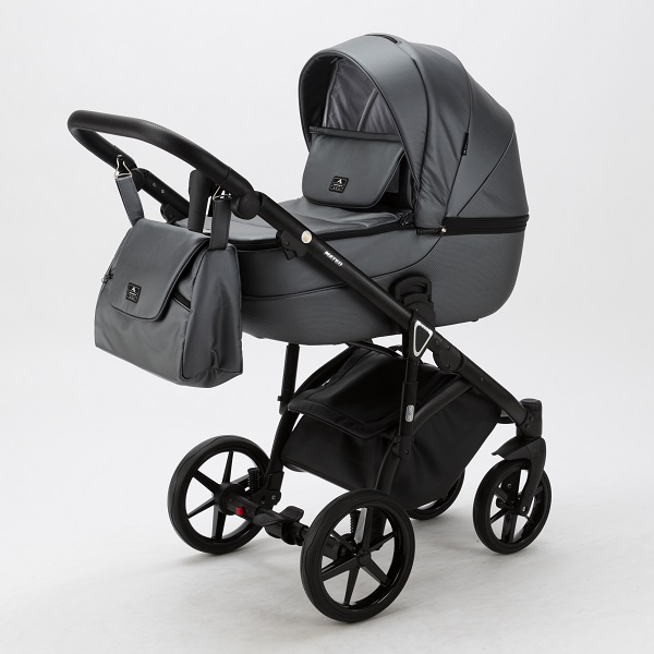 Детская коляска Adamex Mateo 100% skora 2 в 1 - SM-10