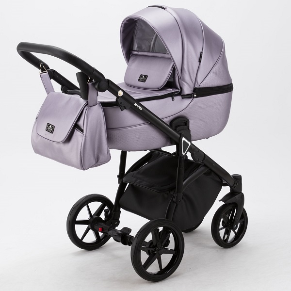 Детская коляска Adamex Mateo 100% skora 2 в 1 - SM-7