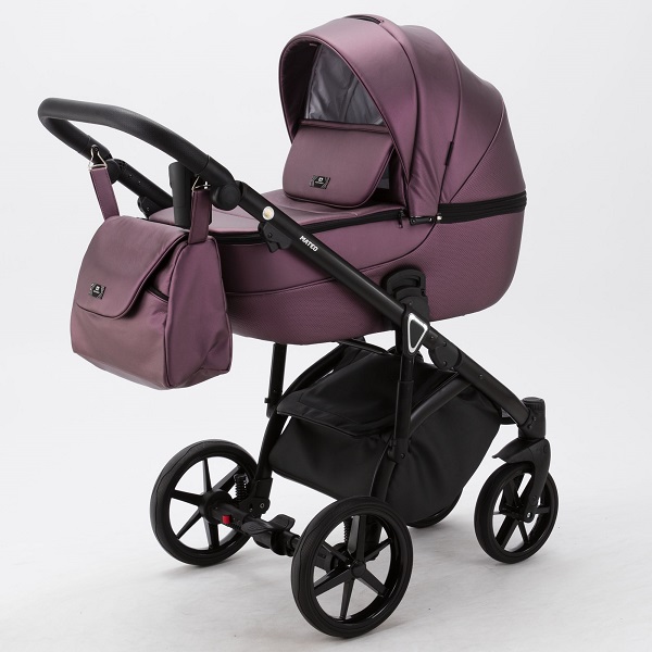 Детская коляска Adamex Mateo 100% skora 2 в 1 - SM-8
