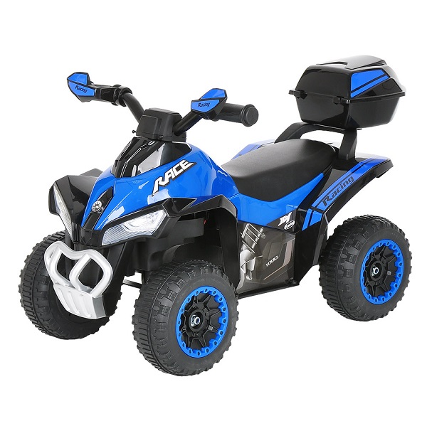 Каталка Pituso квадроцикл с багажником - синий