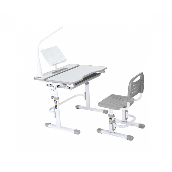 Комплект парта и стульчик CUBBY Botero - серый