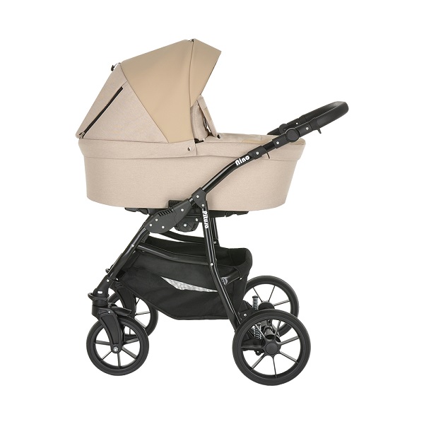 Детская коляска Pituso Nino 2 в 1 - Beige+Кожа Beige