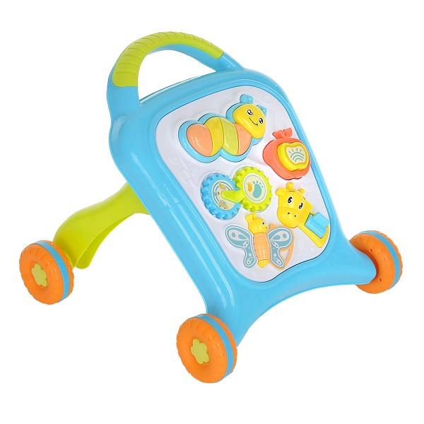PITUSO Развивающий центр Ходунки-каталка Развивайка - голубой