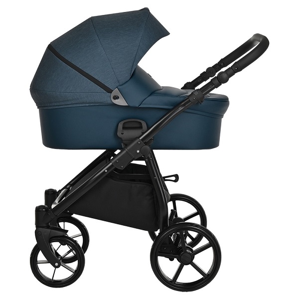 Детская коляска Tutis NOVO 2 в 1 - кожа marine