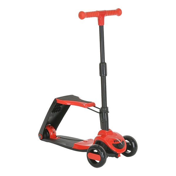 PITUSO Самокат трехколесный HD-S8, 2в1 - red