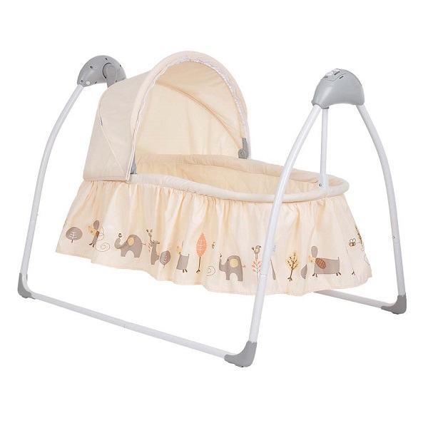 Электрокачели-колыбель Pituso Camellia - beige zoo