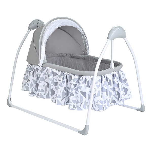 Электрокачели-колыбель Pituso Camellia - grey sparcle