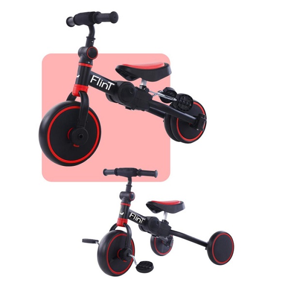 Велосипед-беговел BubaGo Flint - красный