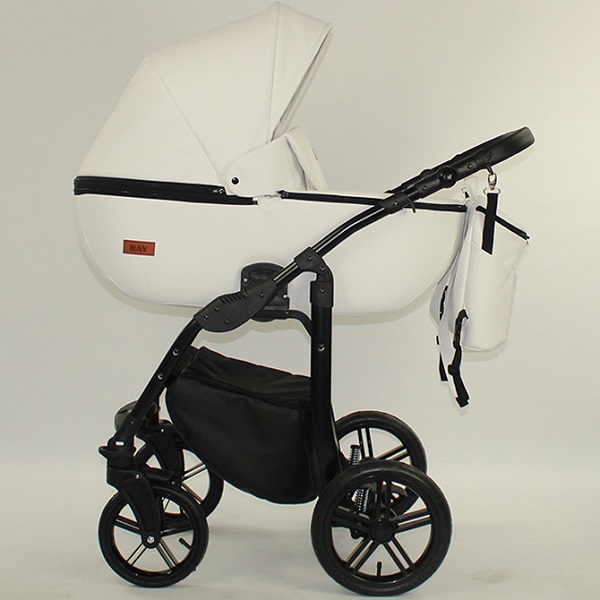 Детская коляска Ray Mile Gold 2 в 1 - 2 белый