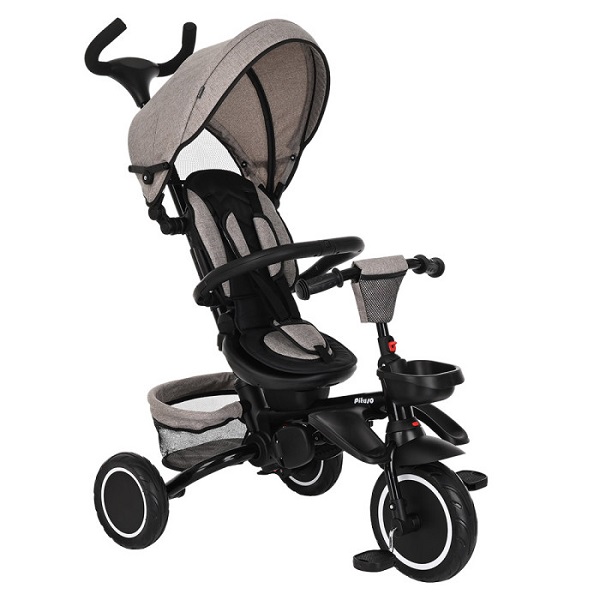 Трехколесный складной велосипед Pituso Elite Plus - бежевый