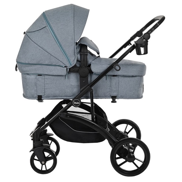 Коляска-трансформер Pituso Mikki 2 в 1 - изумрудно-зеленый